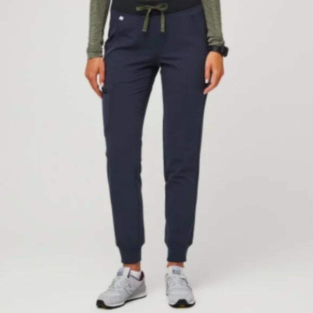 BNWT Figs Quiet Navy Zamora Joggers Women's Scrub Pants Small